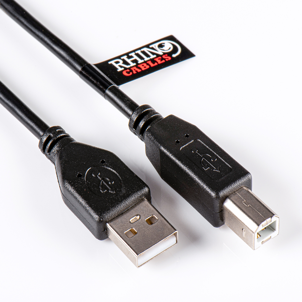 USB 2.0 B Printer Cables - rhinocables.co.uk