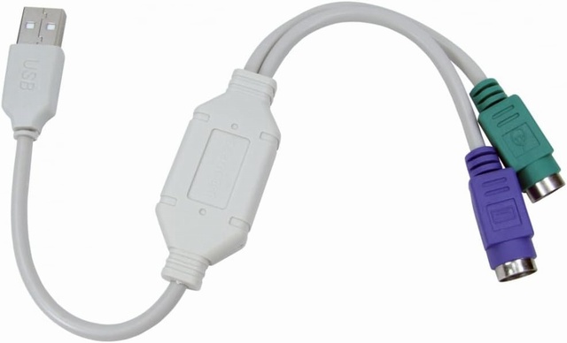 - USB to 2 x PS/2 Adaptor splitter - rhinocables.co.uk