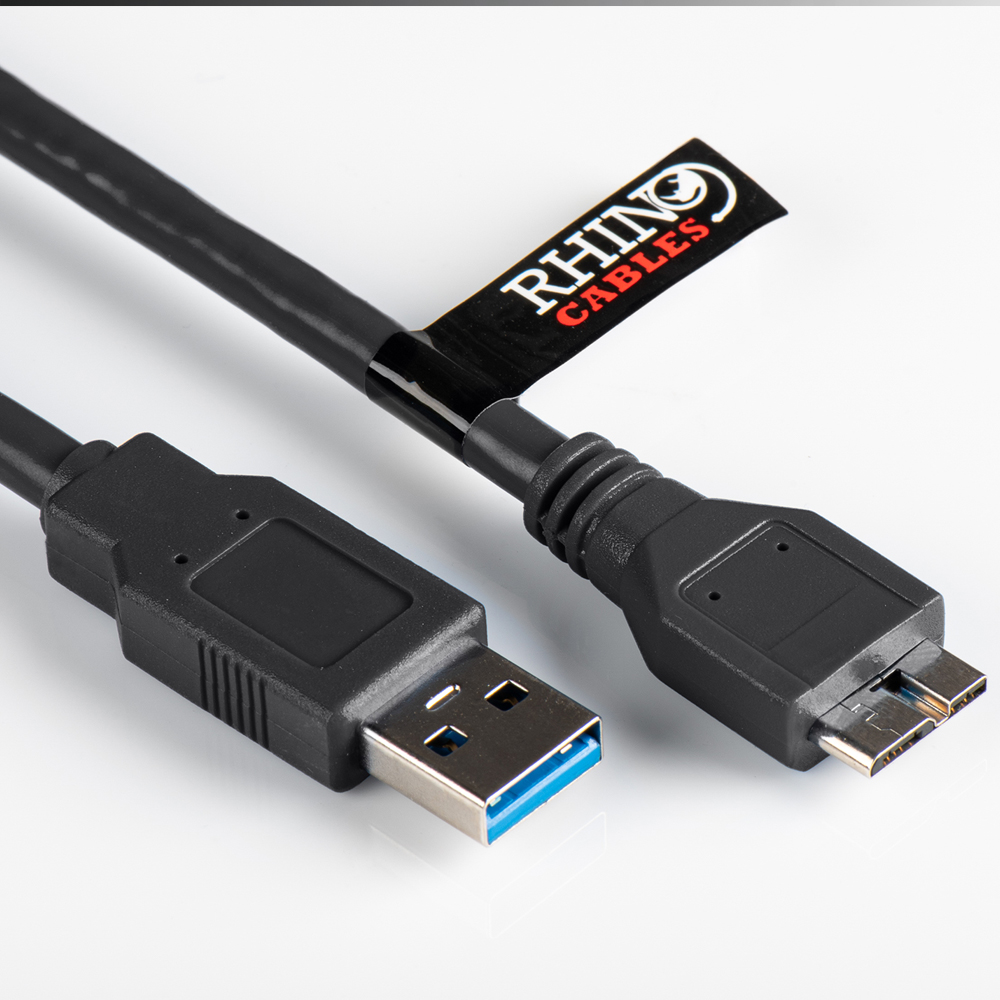 3m Black SuperSpeed USB 3.0 Cable A to B - USB 3.0 Cables