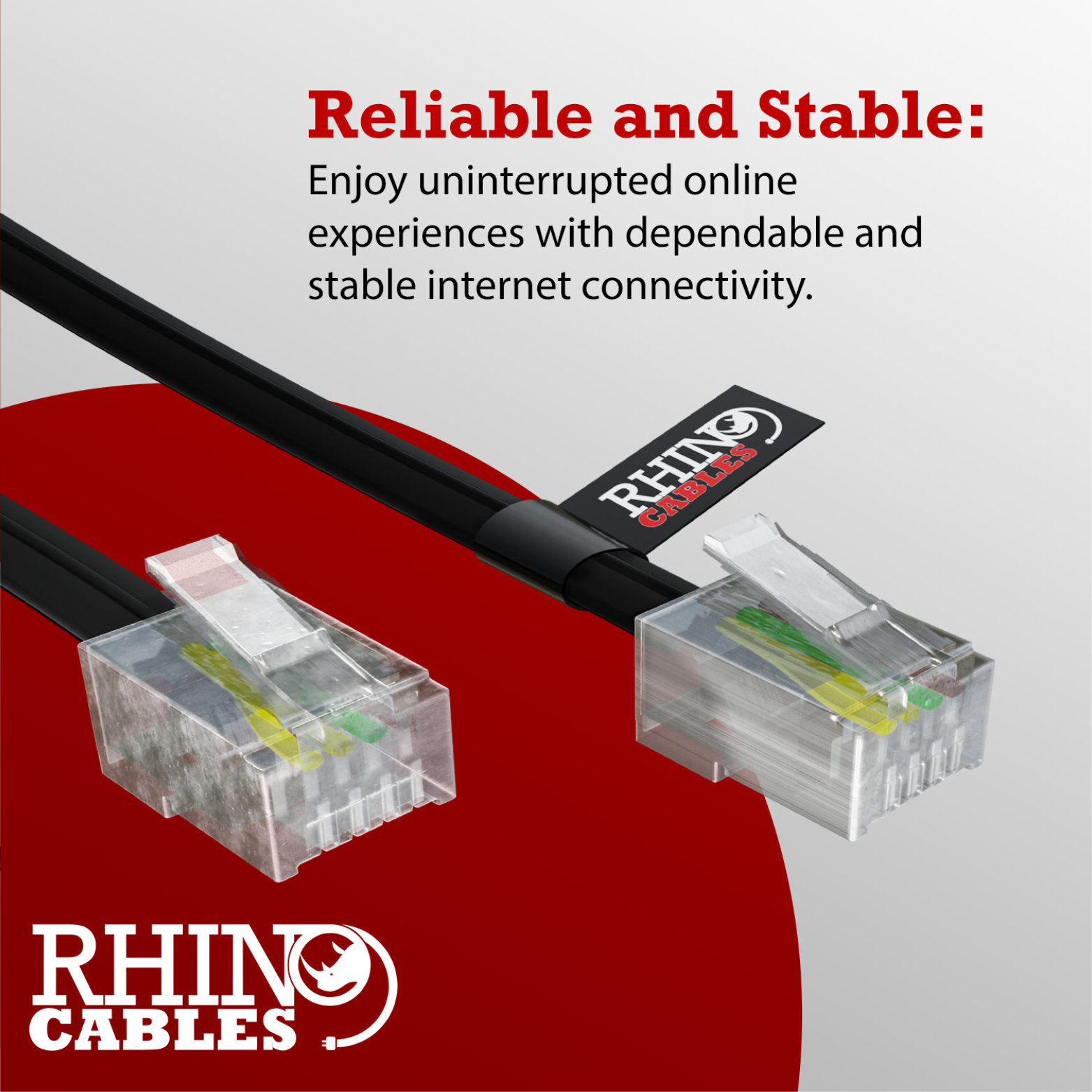 Black RJ11 to RJ11 ADSL Cables 