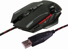 USB Mouse Wired Gaming Mouse Optical 7 Button with Scroll Wheel